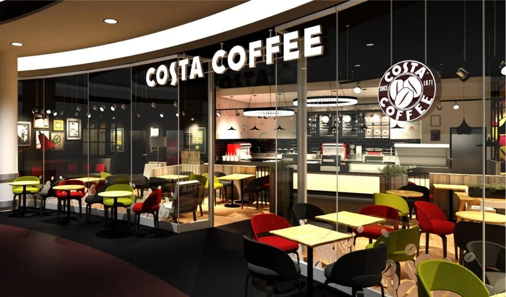 Costa Coffee Menu