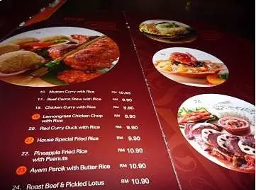 Asiari Menu Malaysia Prices