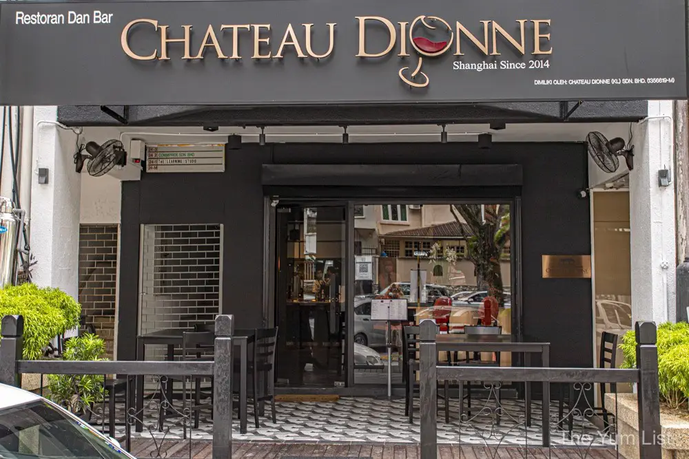 Chateau Dionne Malaysia Menu Prices