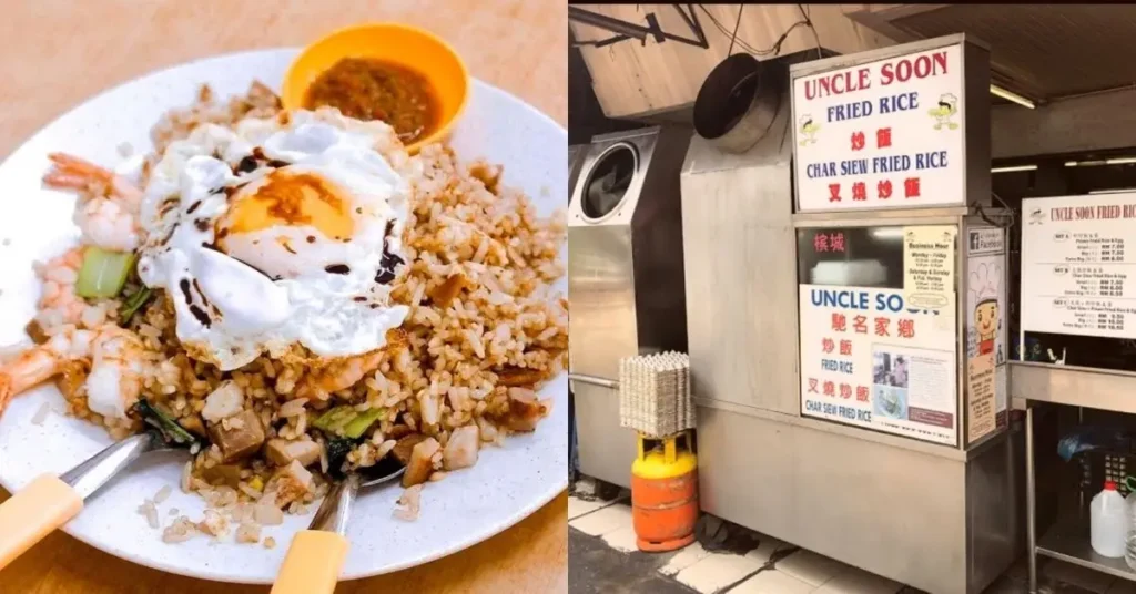 Uncle Soon Fried Rice Malaysia Menu Prices Updated 2023