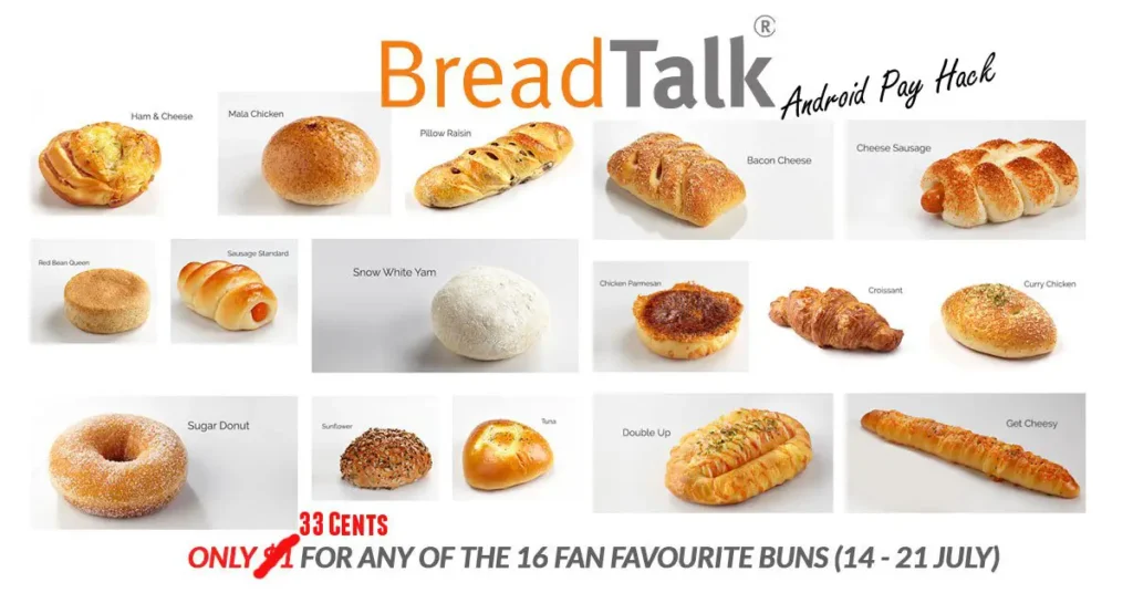 BreadTalk Malaysia Menu Prices