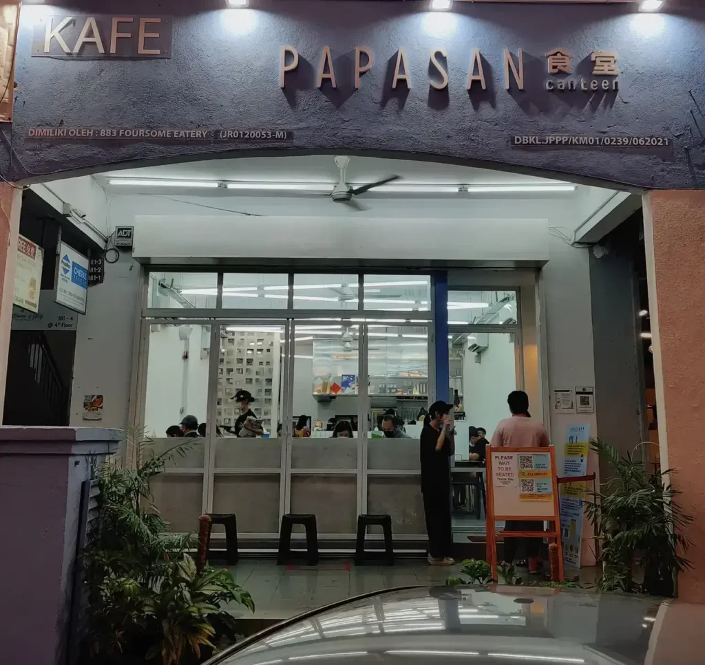 Papasan Canteen Malaysia Menu Prices Updated 2024