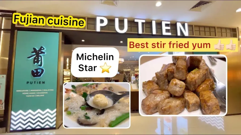 Putien Malaysia Menu prices updated 2024