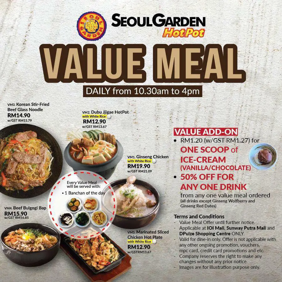 Seoul Out Malaysia Menu Prices