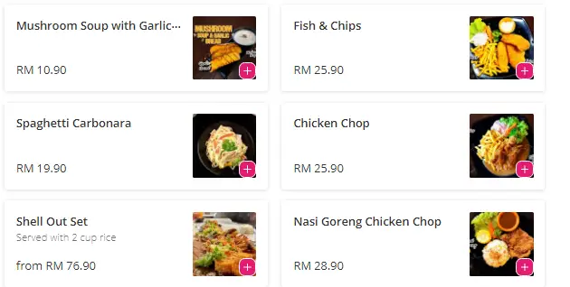 Bangjie Kitchen Malaysia Menu Prices