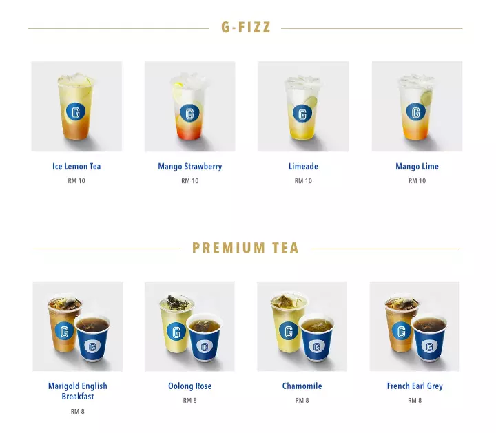GIGI COFFEE PREMIUM TEA PRICES