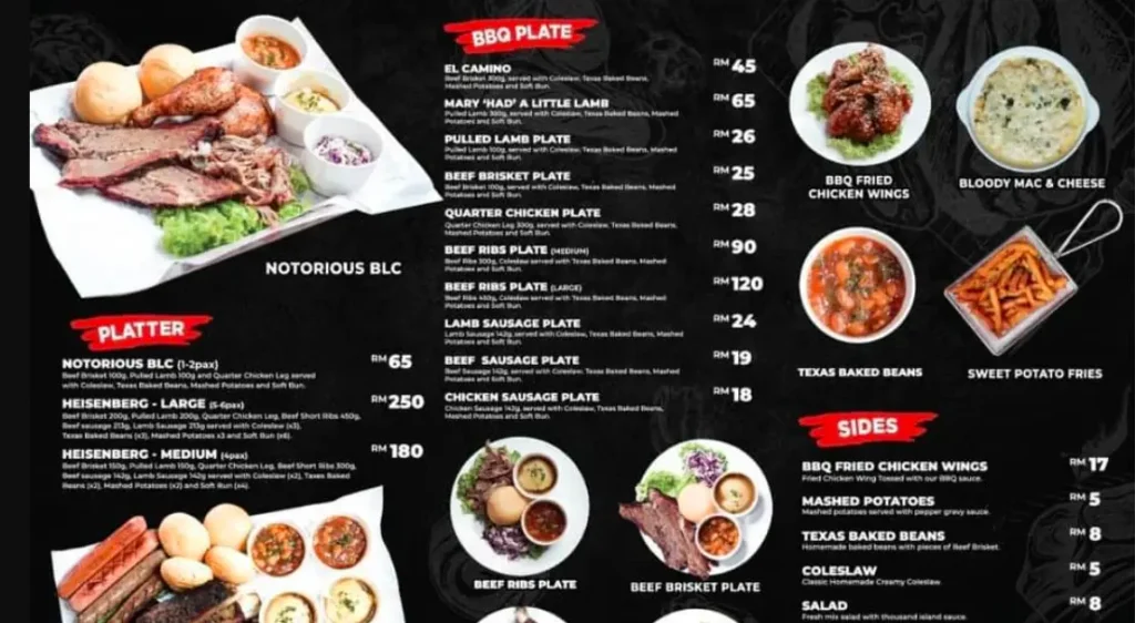 MEAT CARTEL MALAYSIA MENU PRICES 