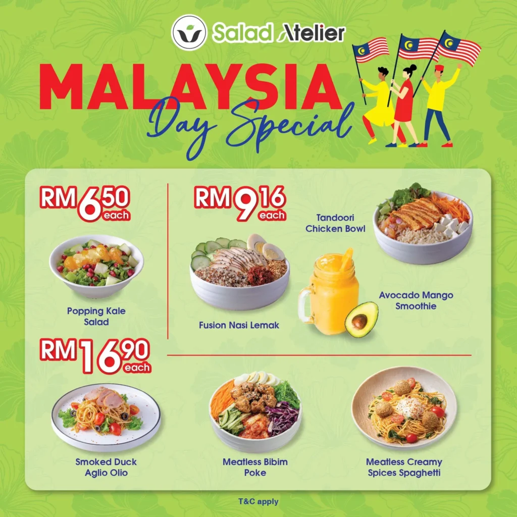 Salad Atelier Malaysia Menu Prices