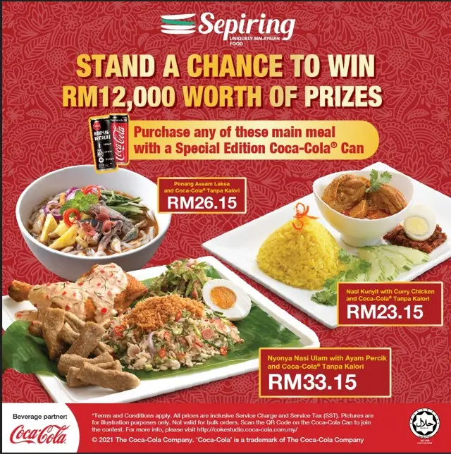 Sepiring Malaysia Menu Prices Updated FEBRUARY 2024