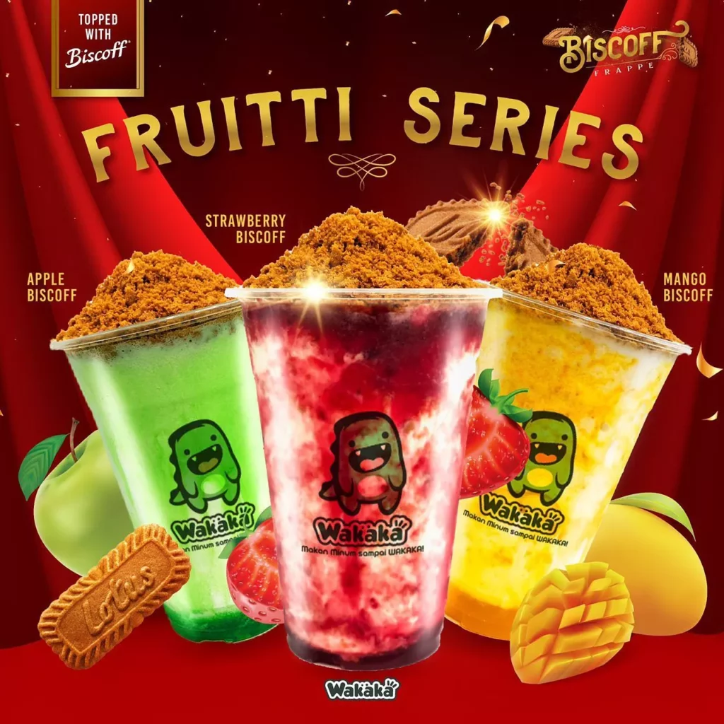 WAKAKA BISCOFF FRAPPE SERIES MENU WITH PRICES