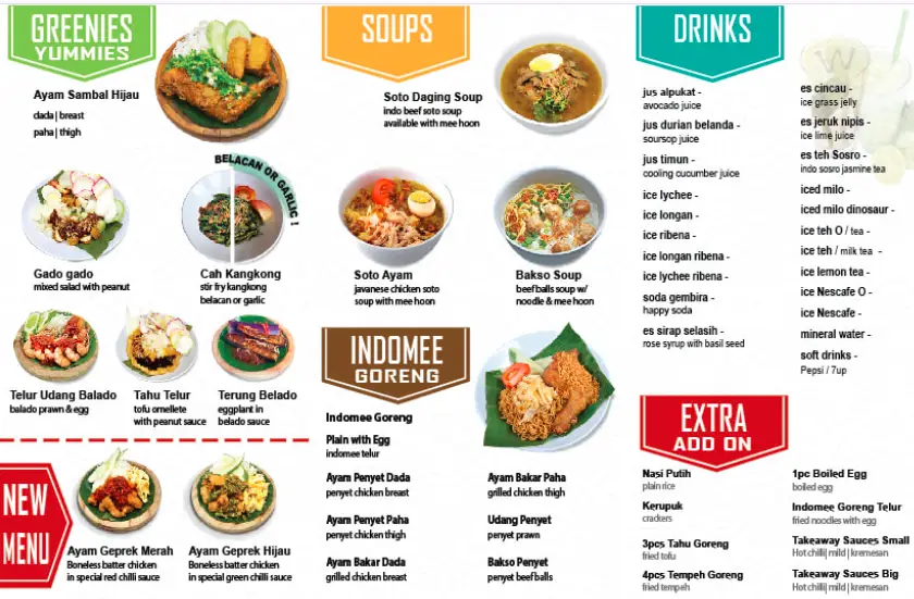 WAROENG PENYET MALAYSIA MENU PRICES UPDATED FEB 2024