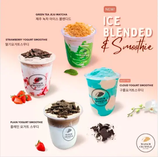 MADAM CROFFLE ICE BLENDED PRICES